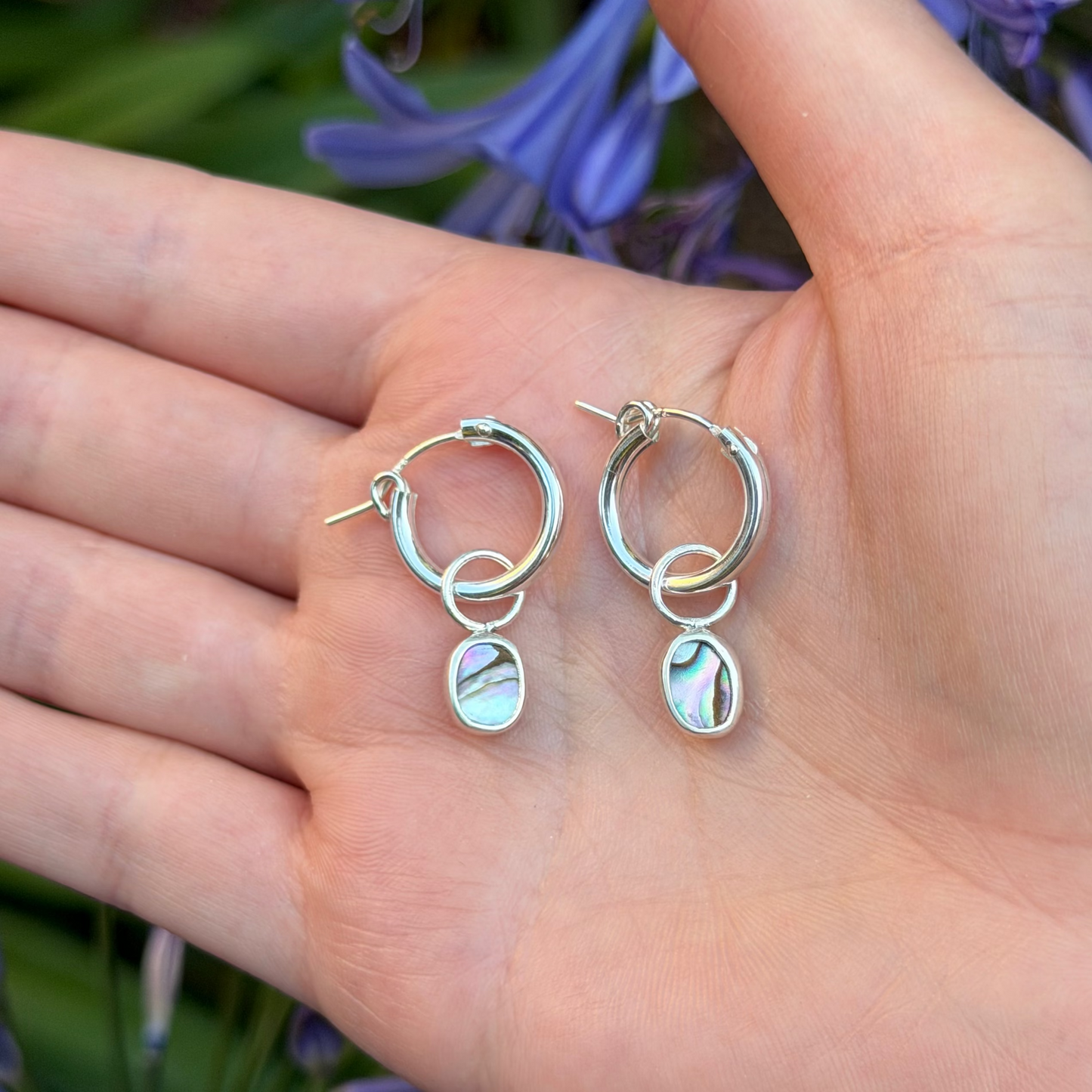 Tiny abalone hoops II