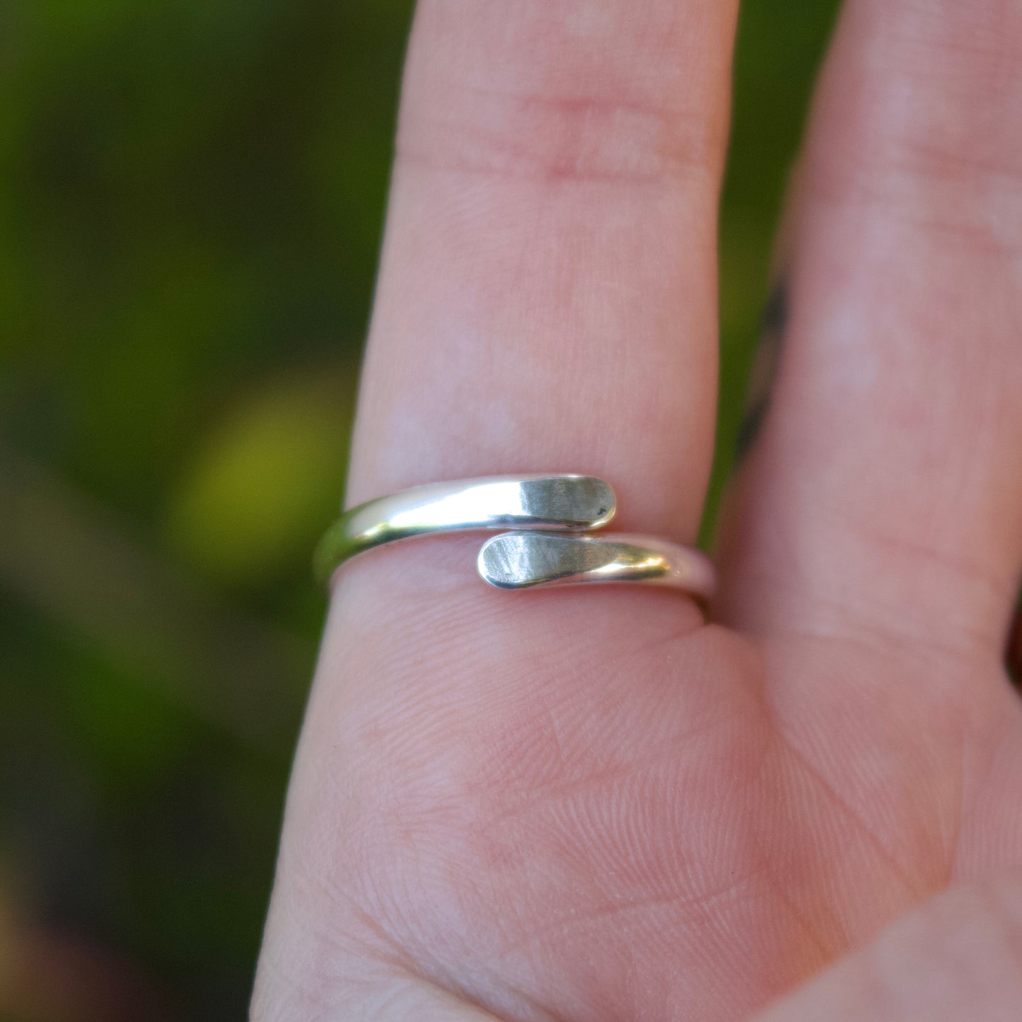 Adjustable ametrine ring