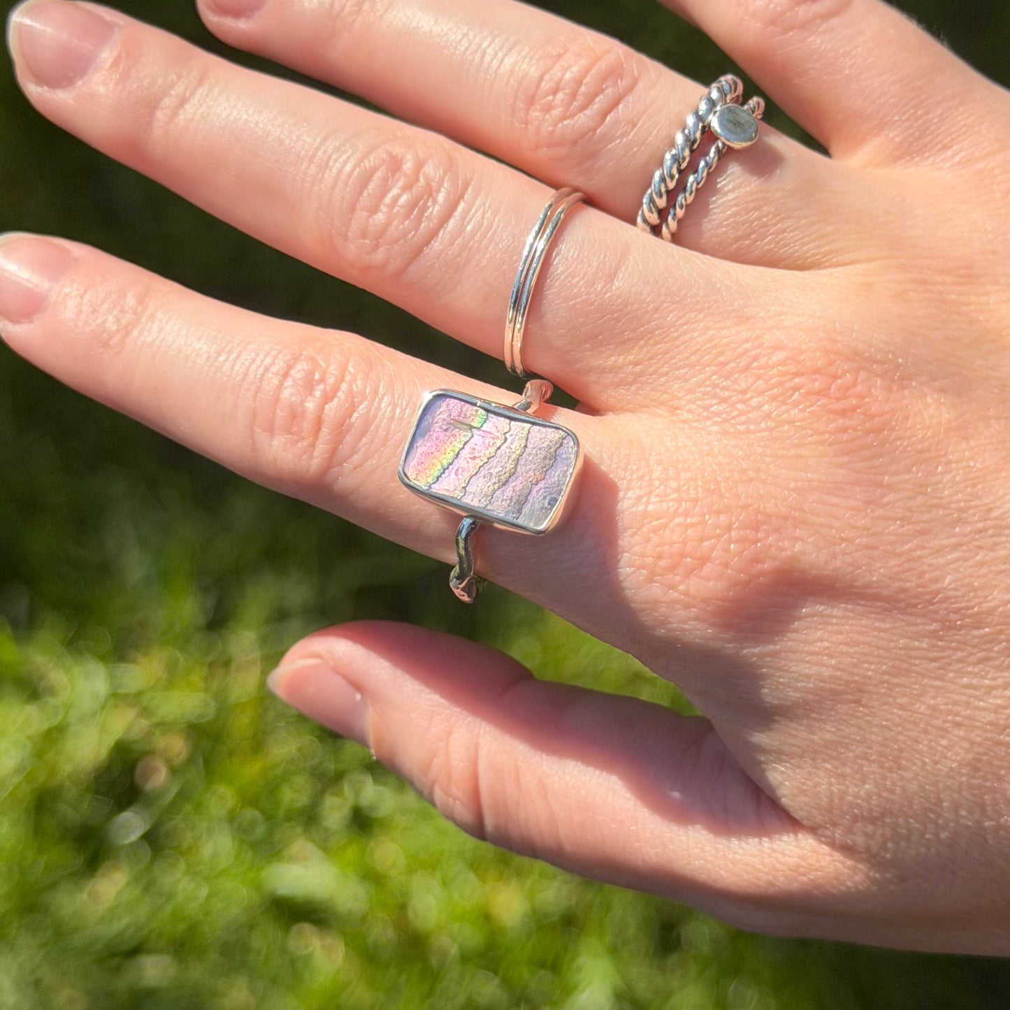 Abalone ring size 8.5