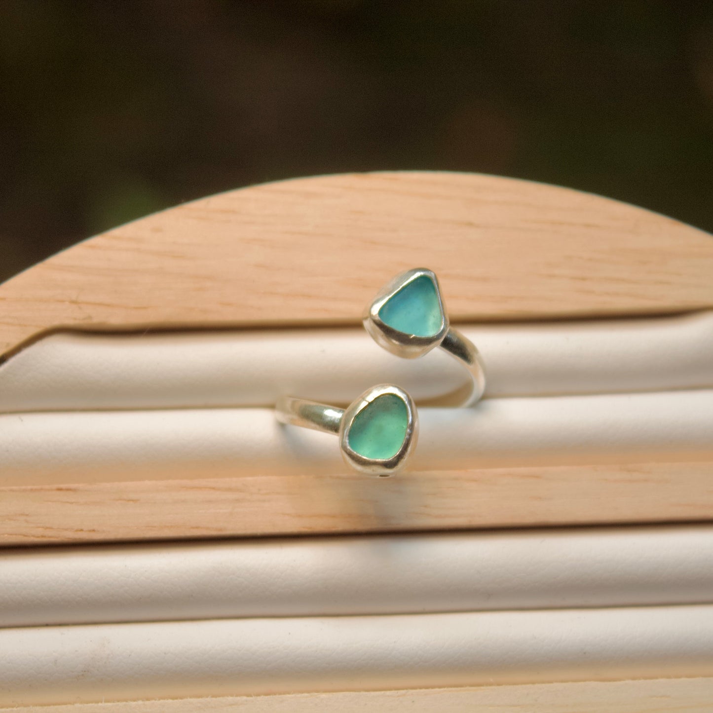 Twin wave ring