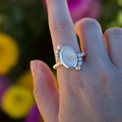 Seaside ring size 8