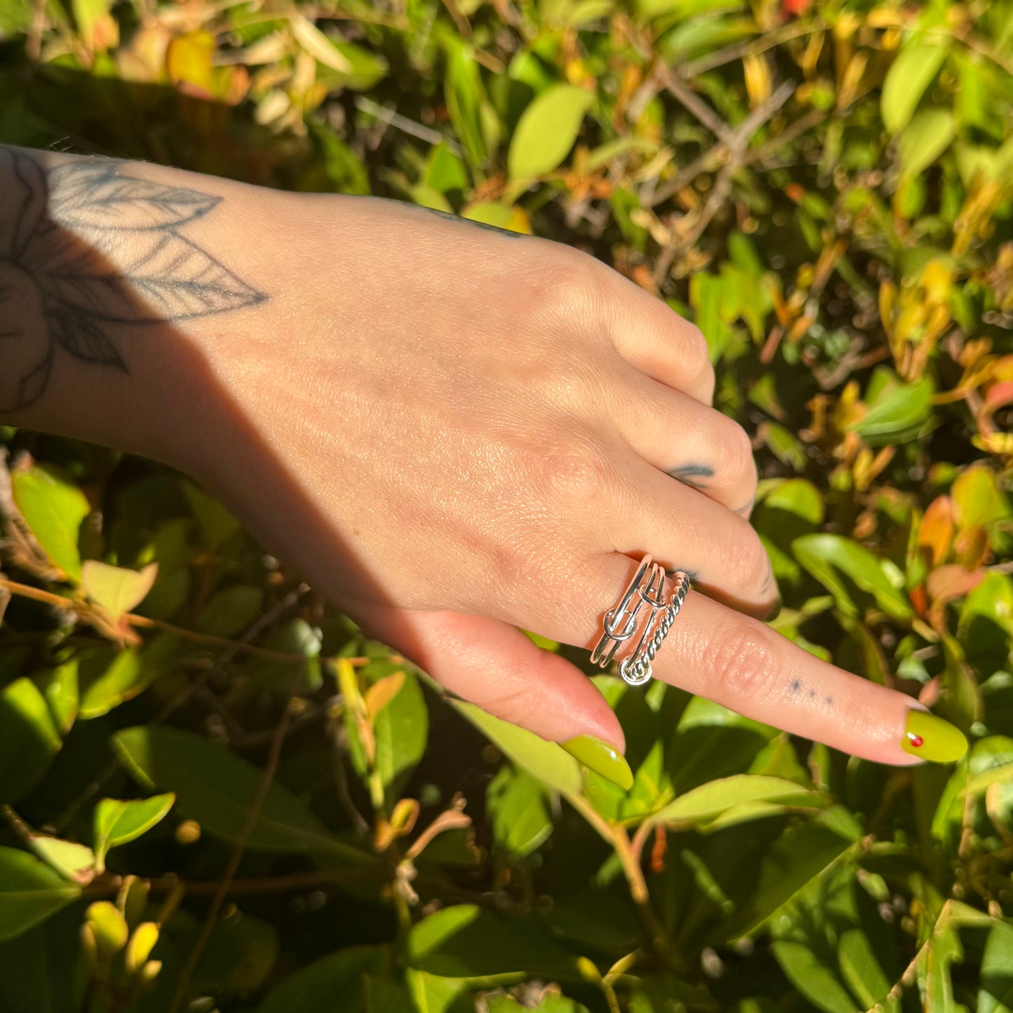 Link & chain ring