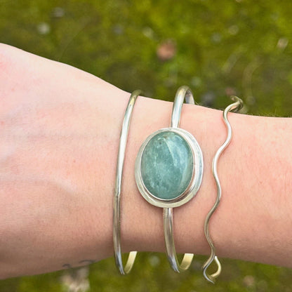 Aquamarine cuff II