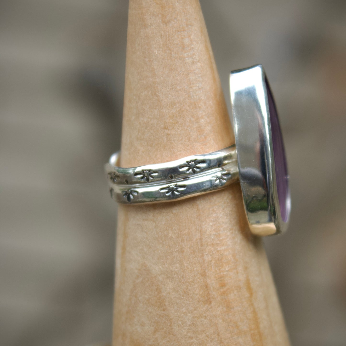 Amethyst Constellation  ring