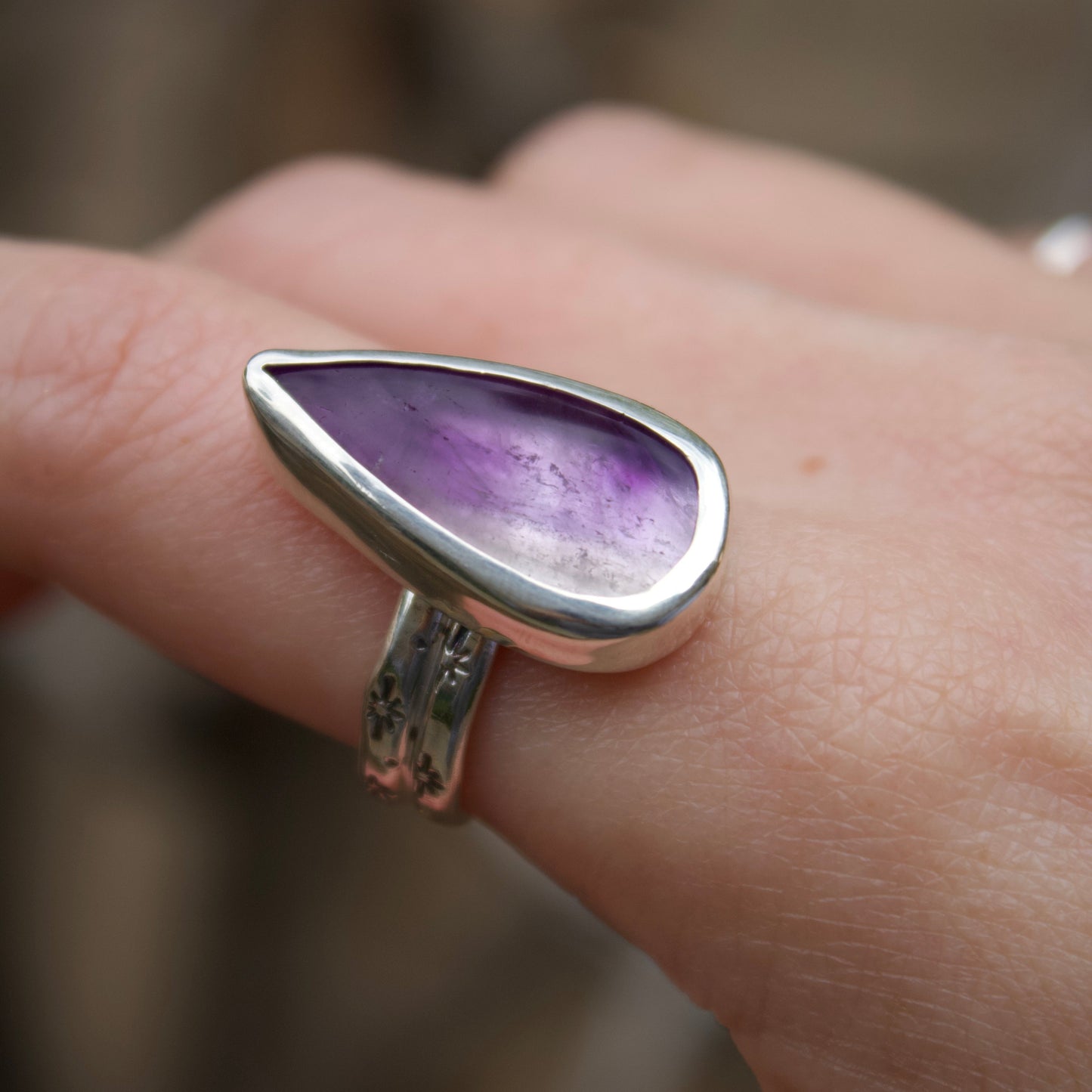 Amethyst Constellation  ring
