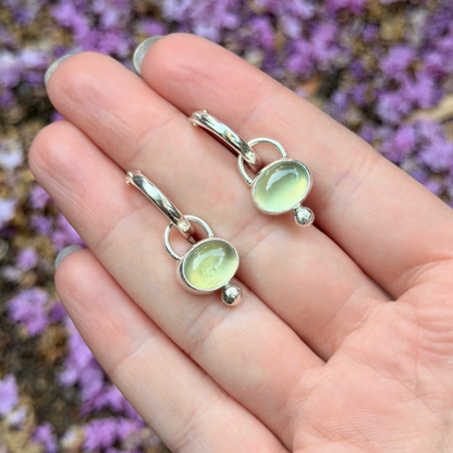 Prehnite hoops