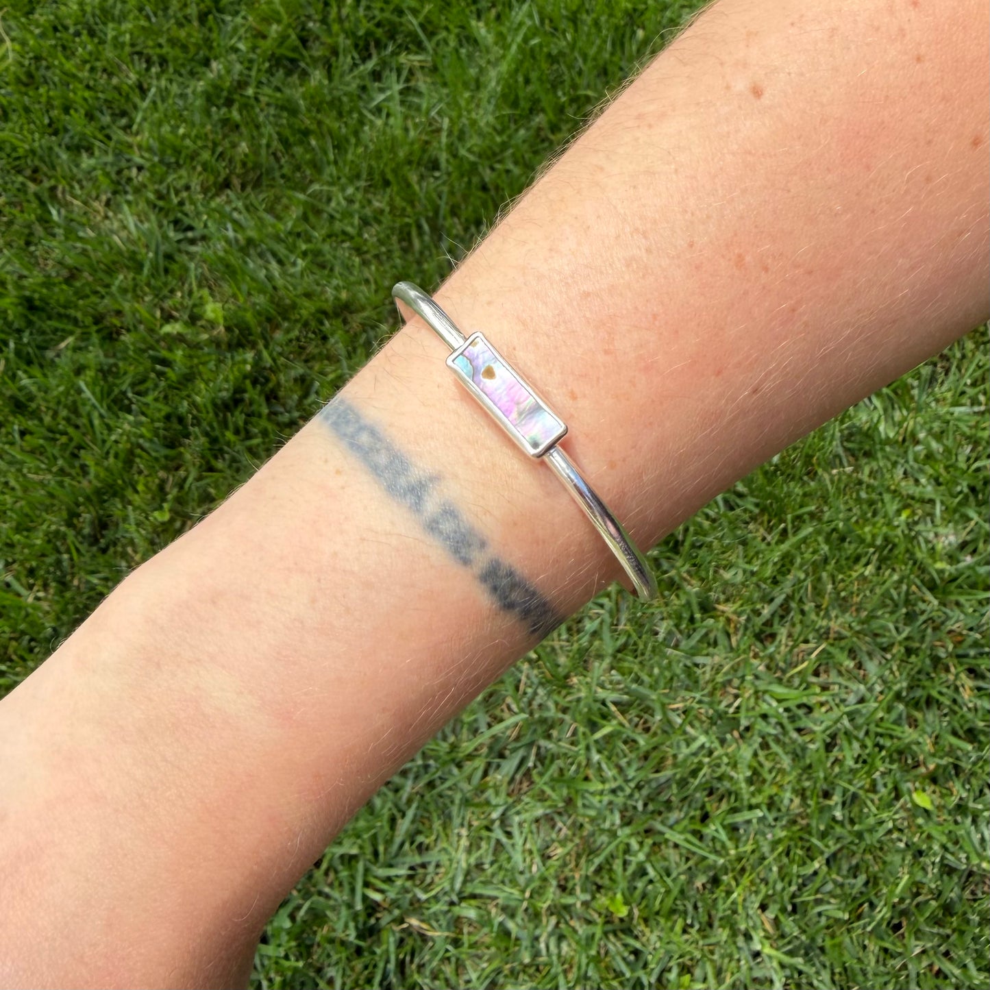 Abalone cuff II