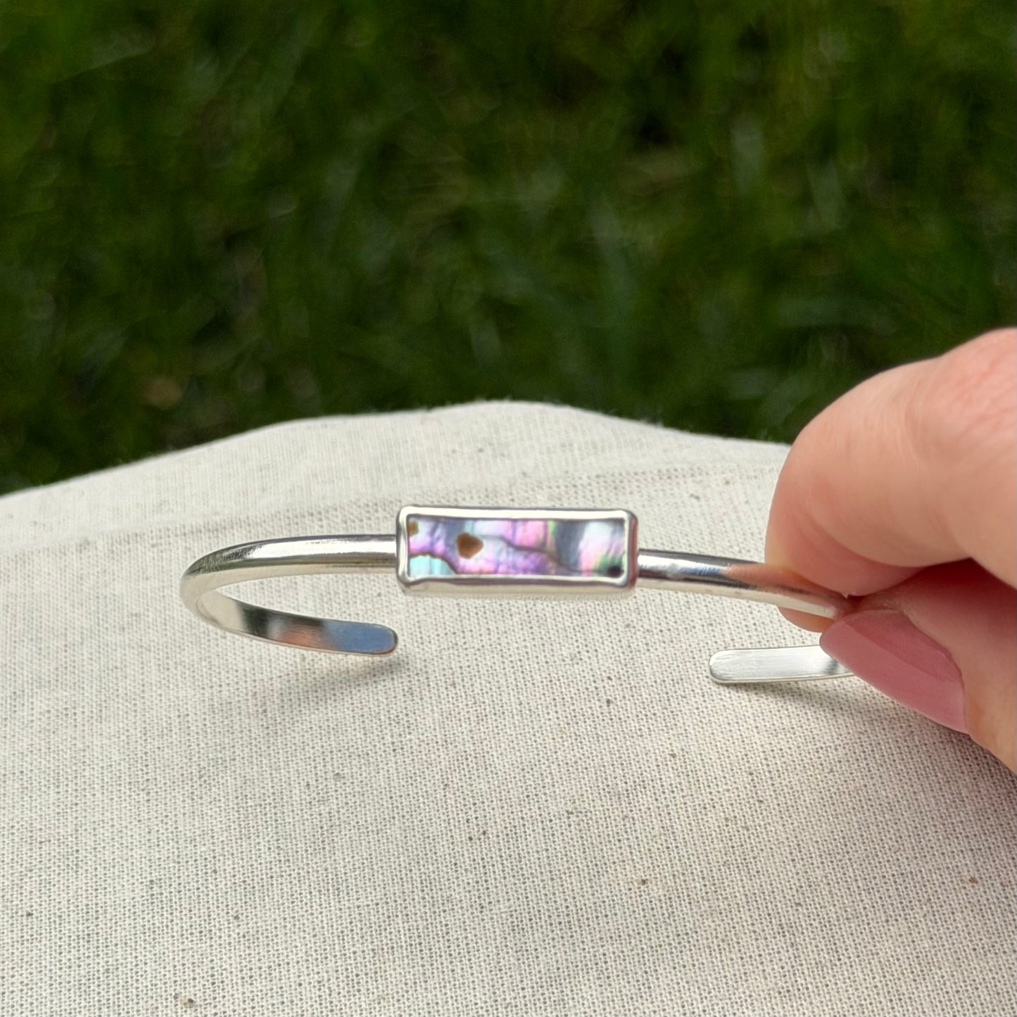 Abalone cuff II