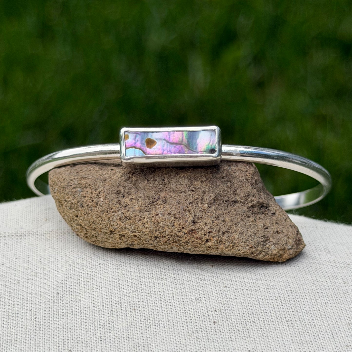 Abalone cuff II