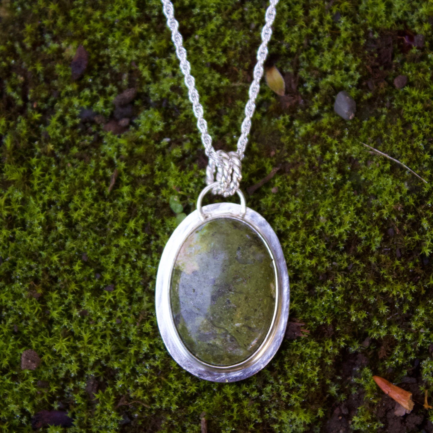 Unakite necklace