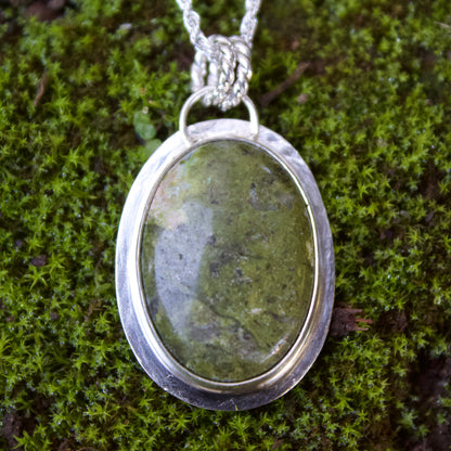 Unakite necklace