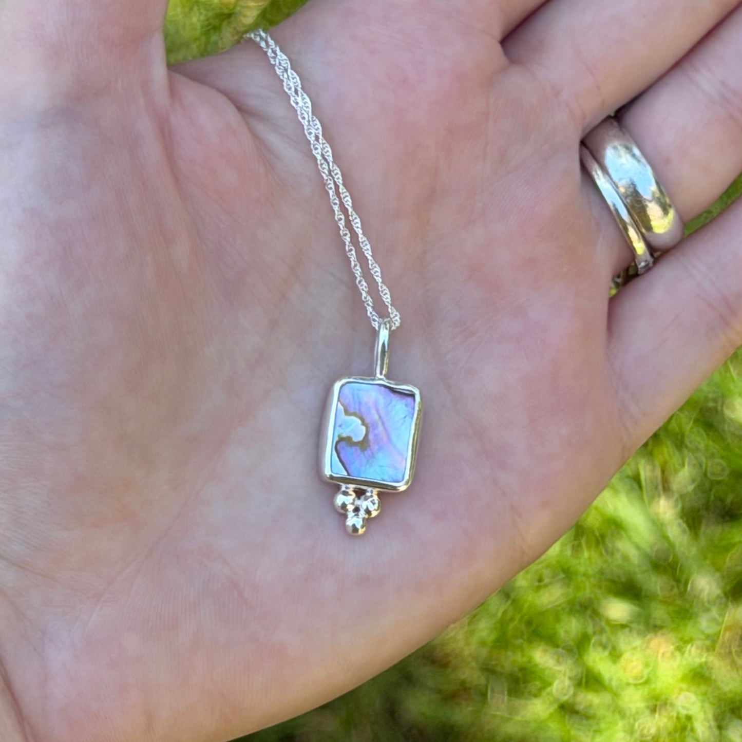 Abalone necklace
