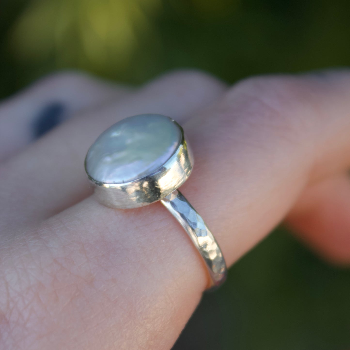 Freshwater pearl ring size 7.5