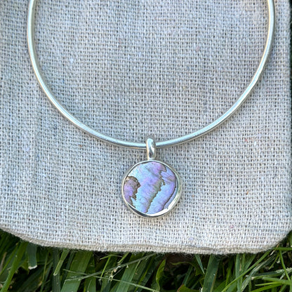 Abalone bangle II