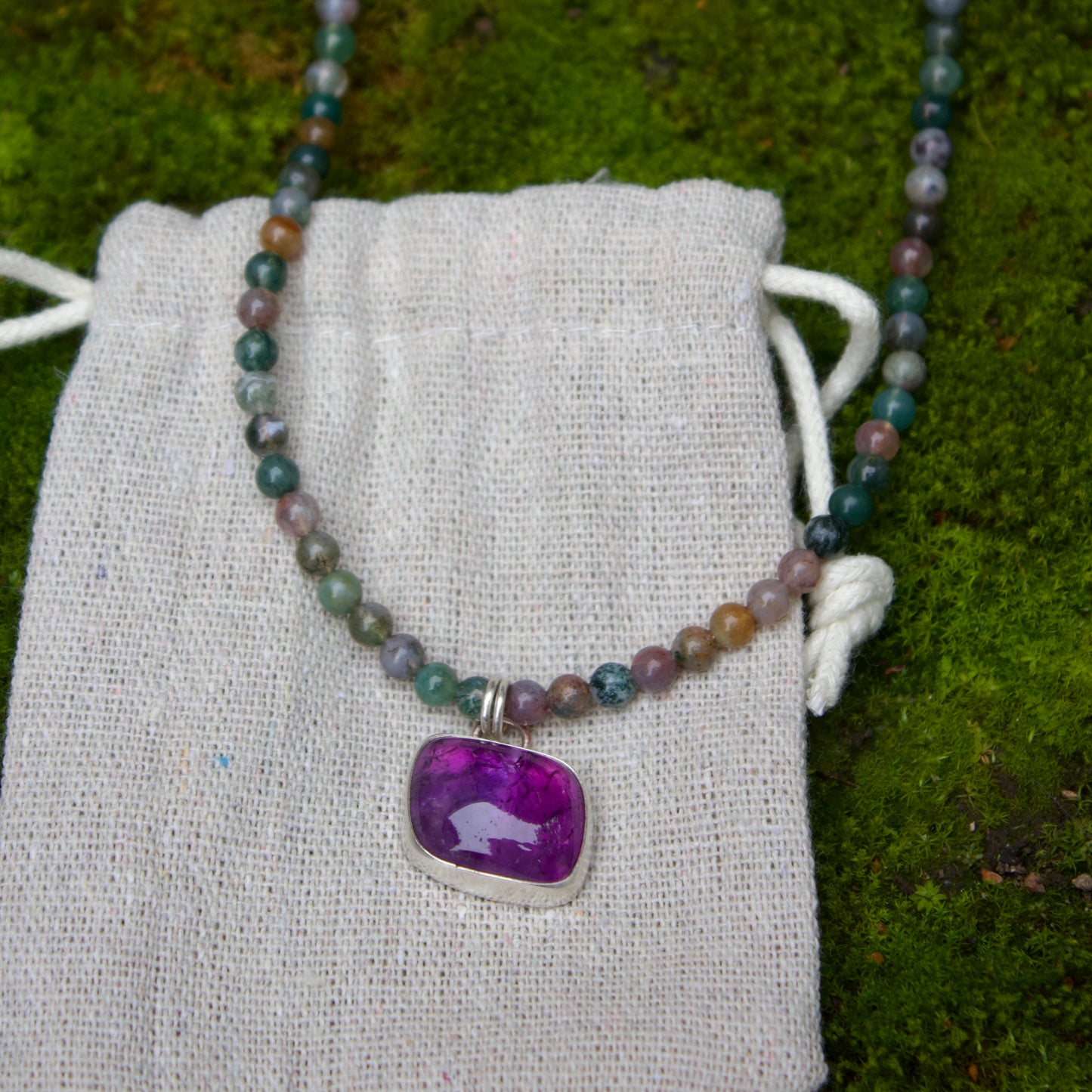 Earth necklace