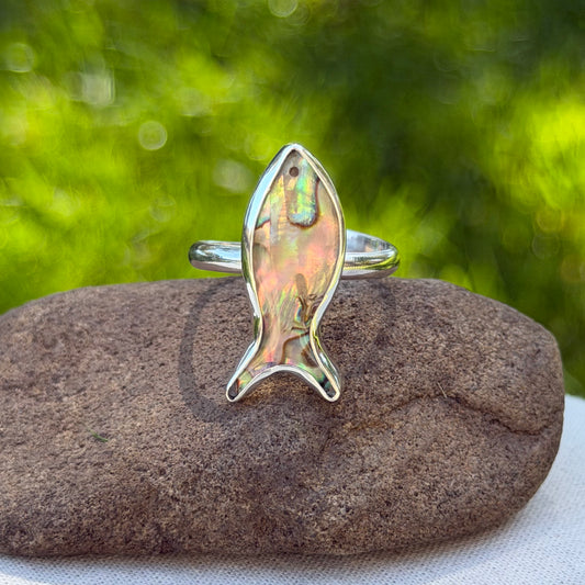 Adjustable abalone fish ring II
