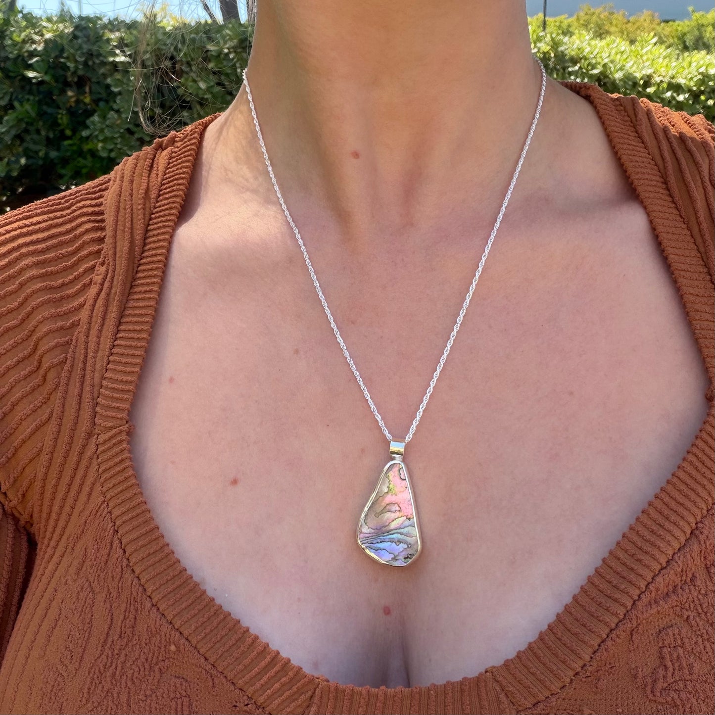 Abalone necklace