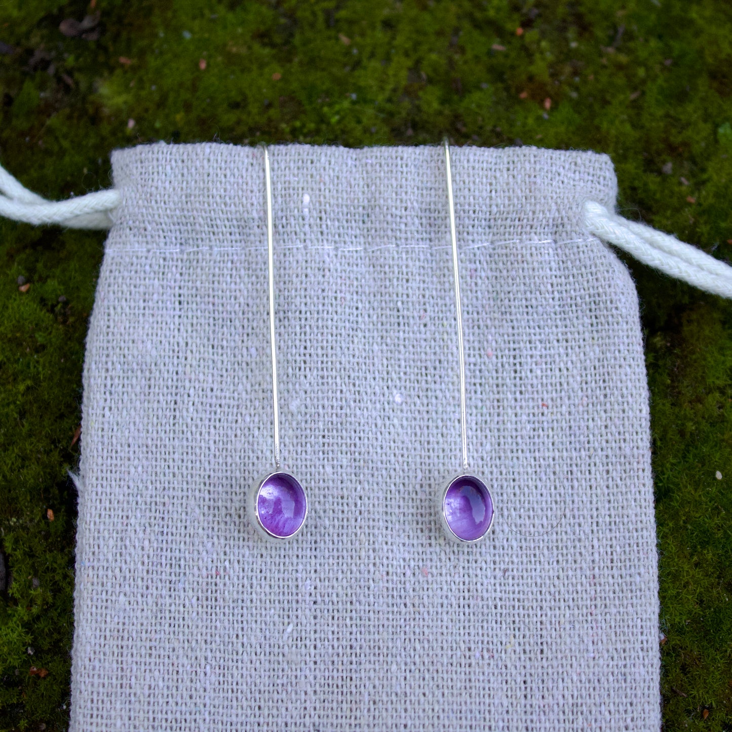 Amethyst hooks