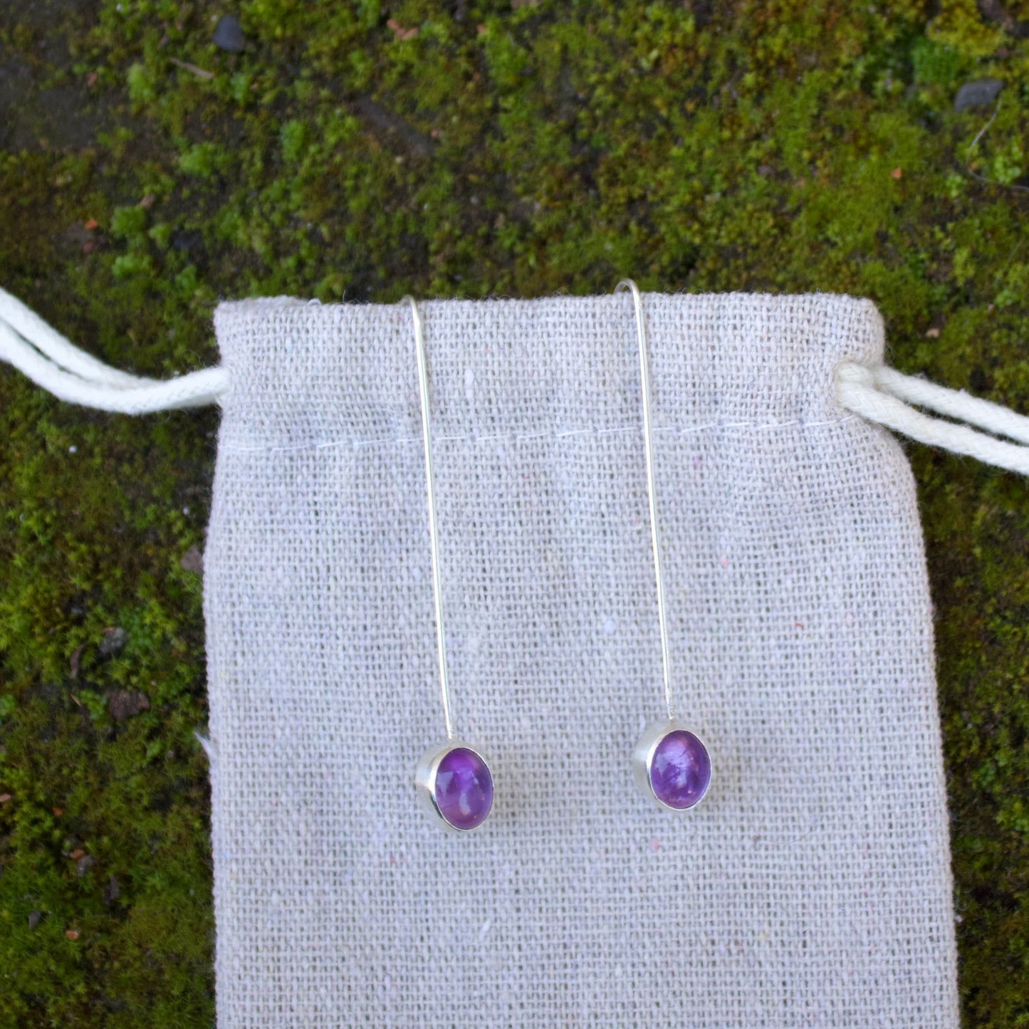 Amethyst hooks