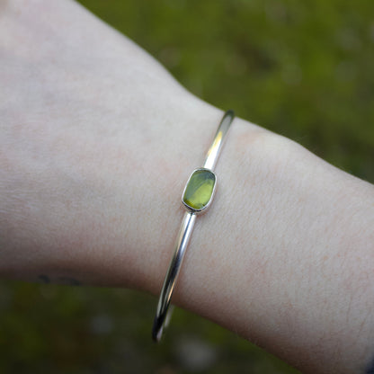 Peridot cuff