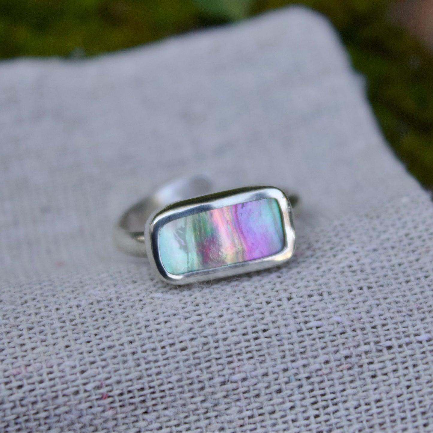 Adjustable abalone ring II