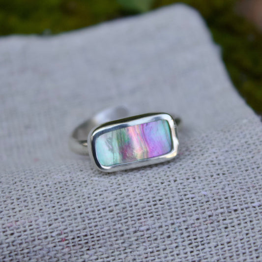 Adjustable abalone ring II