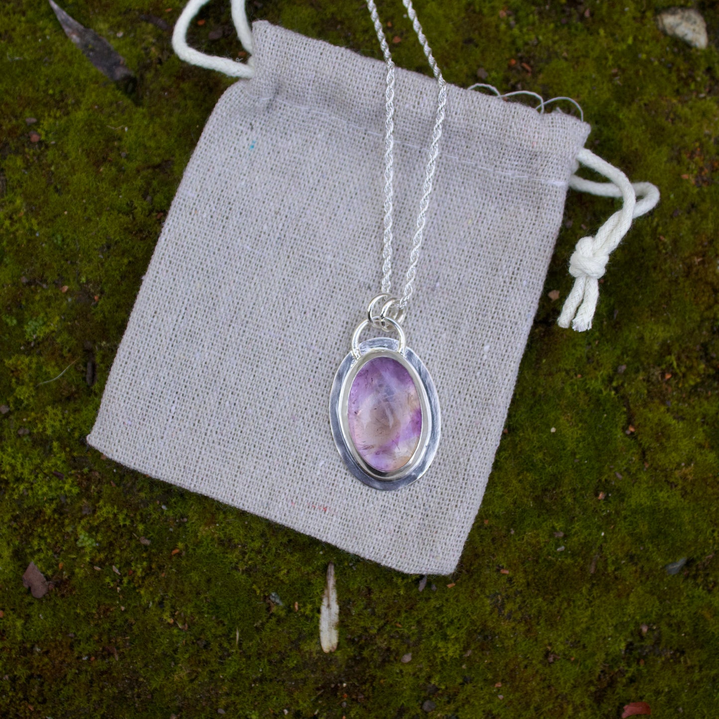 Ametrine necklace