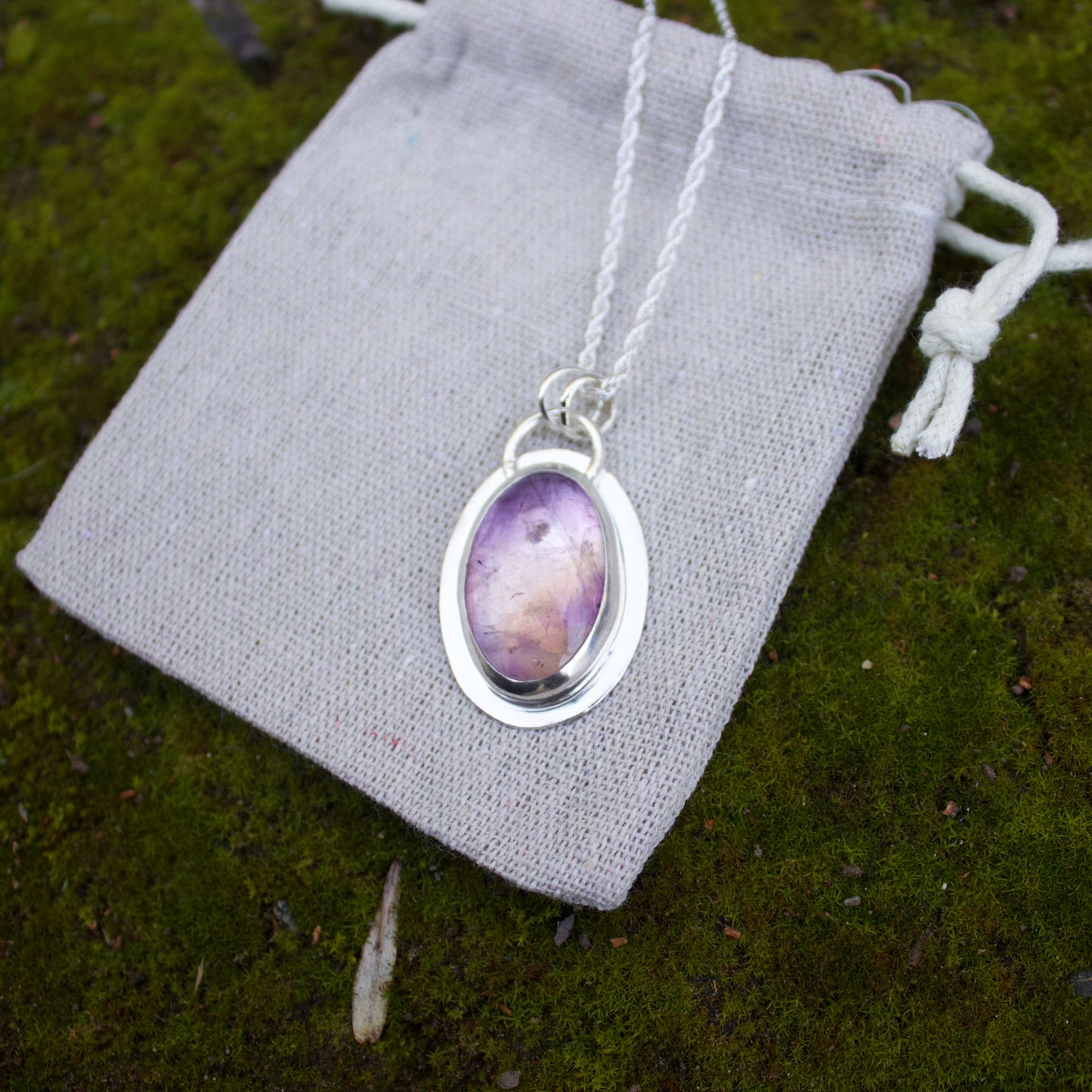 Ametrine necklace