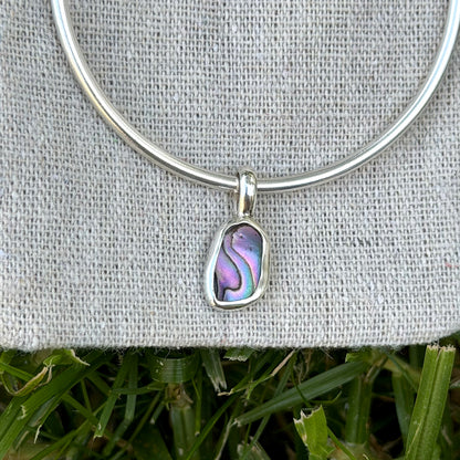 Abalone bangle III