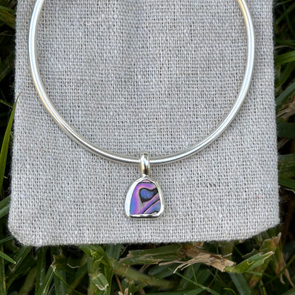 Abalone bangle V