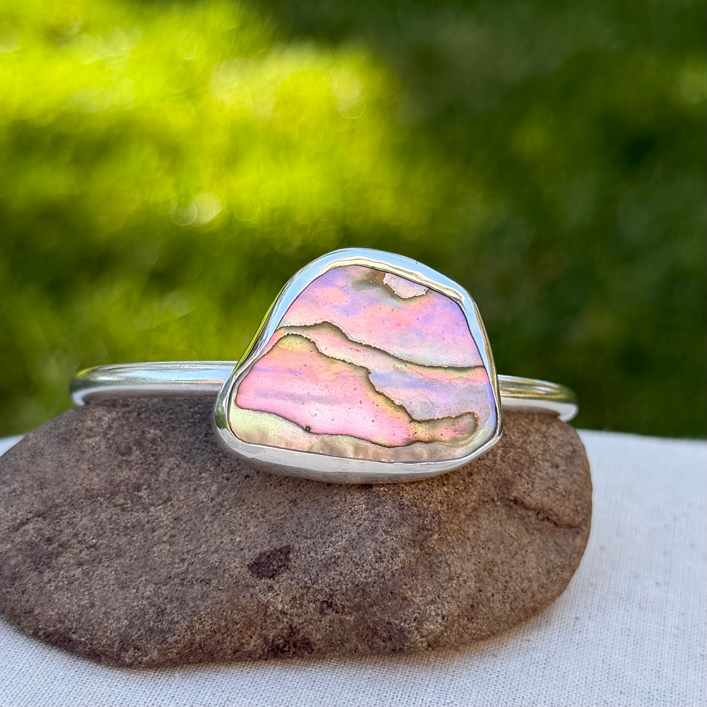 Abalone cuff III