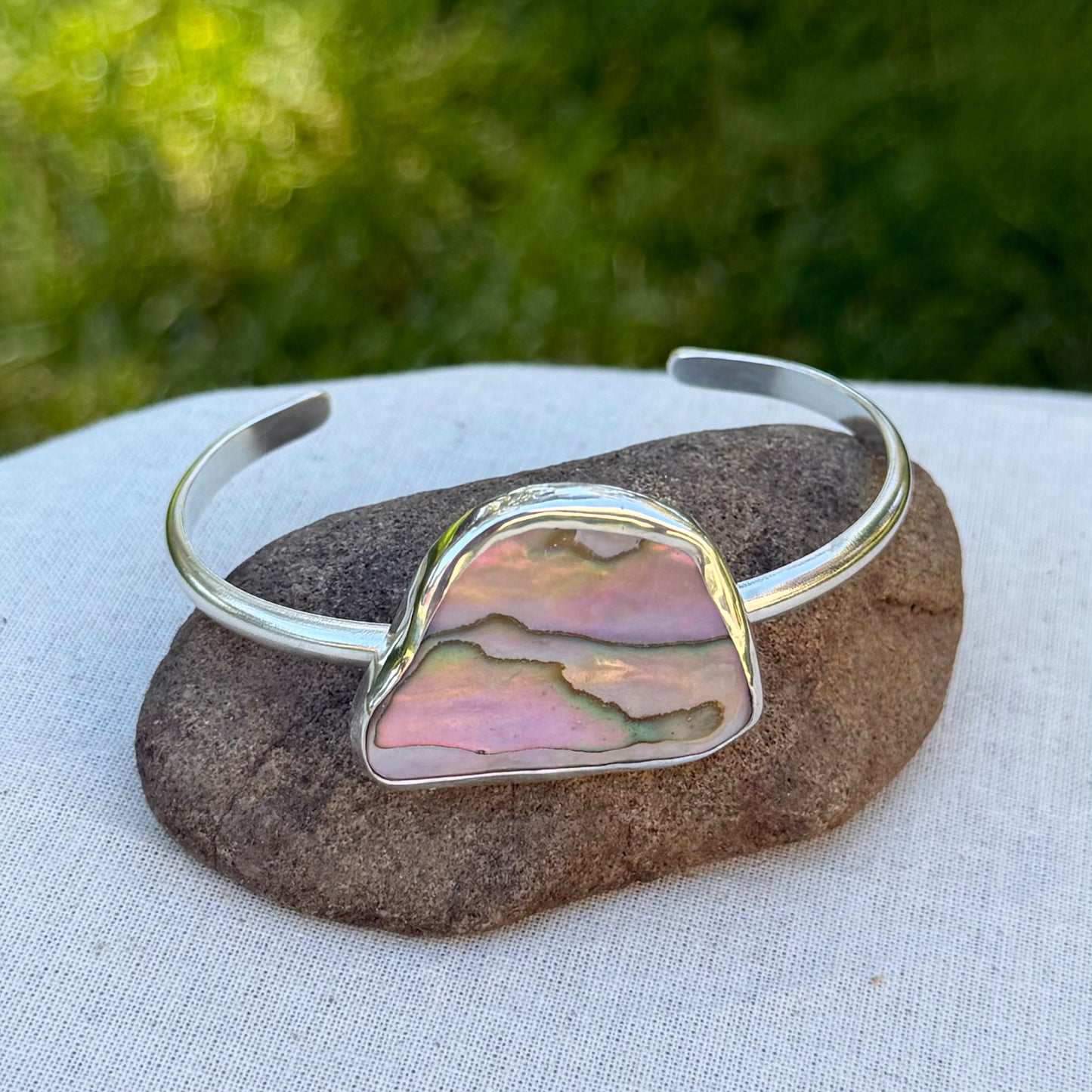Abalone cuff III