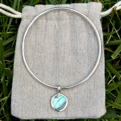 Abalone bangle VI