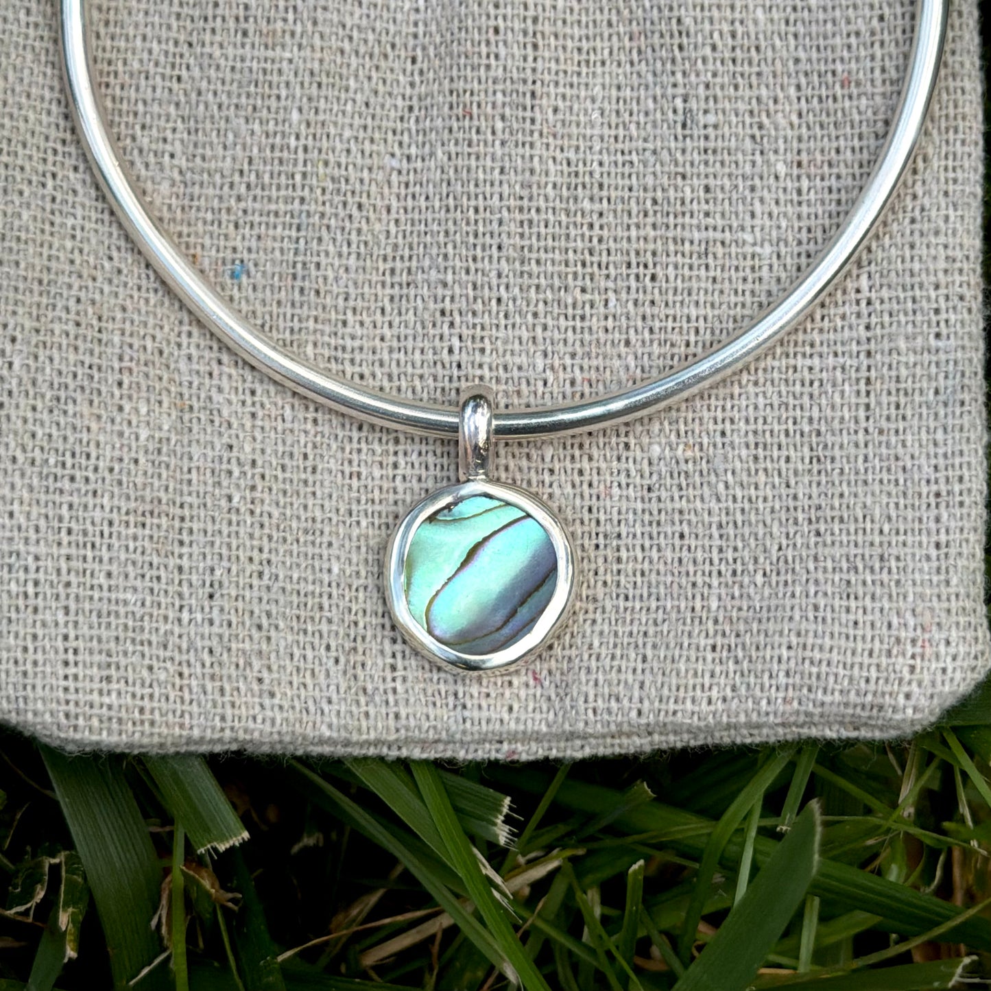 Abalone bangle VI