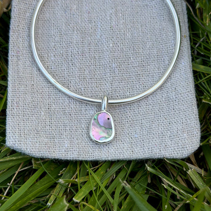 Abalone bangle size S