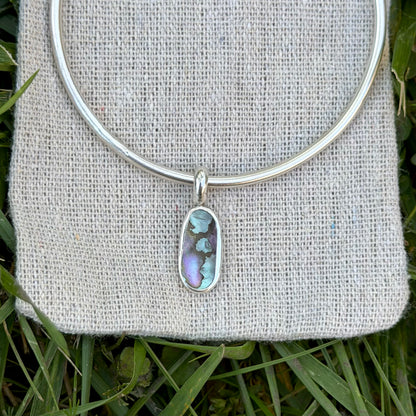 Abalone bangle size M