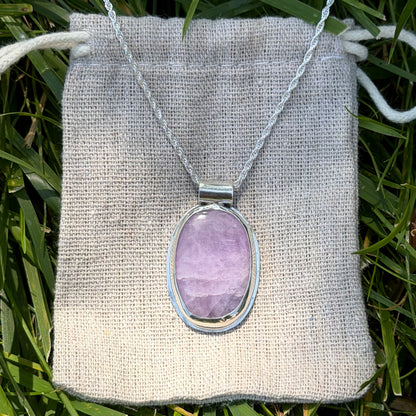 Kunzite necklace