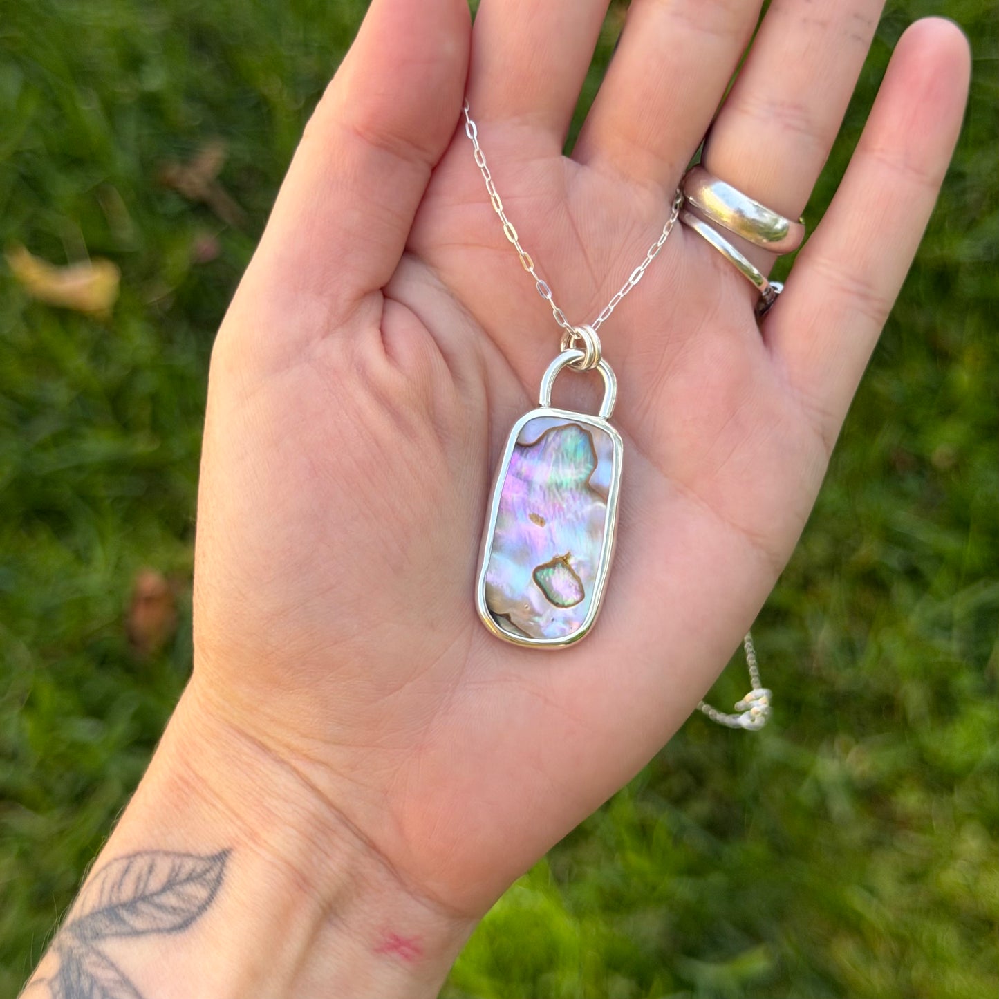 Abalone necklace