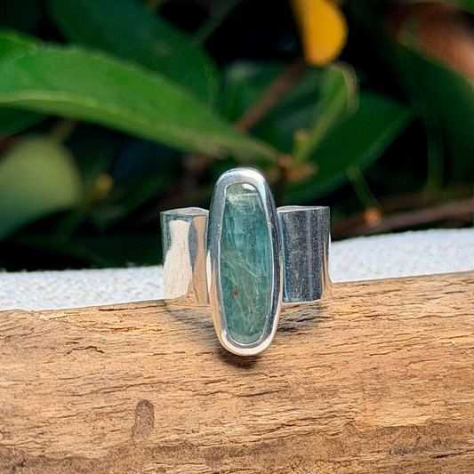 Prism II- Blue Kyanite ring