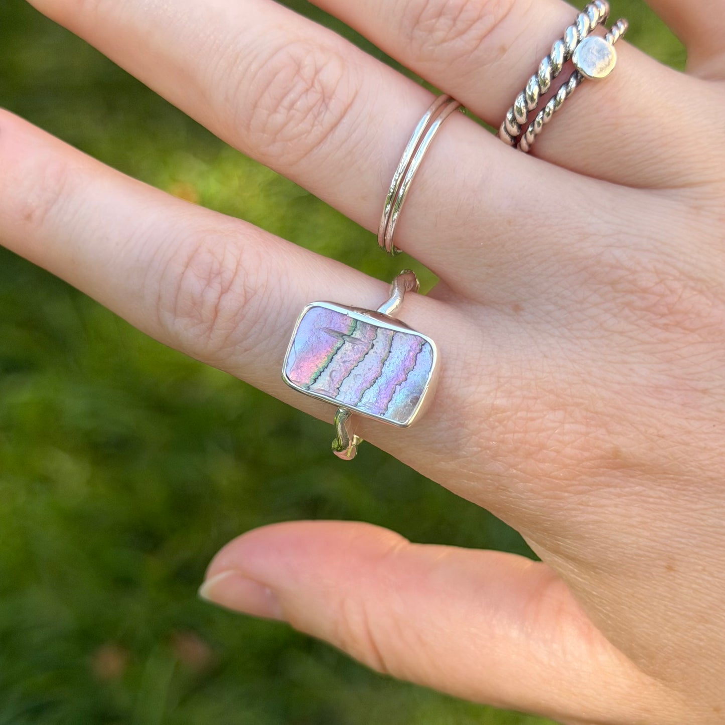 Abalone ring size 8.5