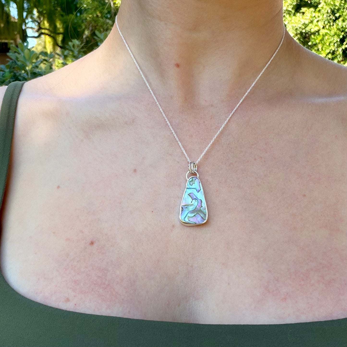 Abalone necklace