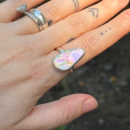 Abalone ring size 6.5
