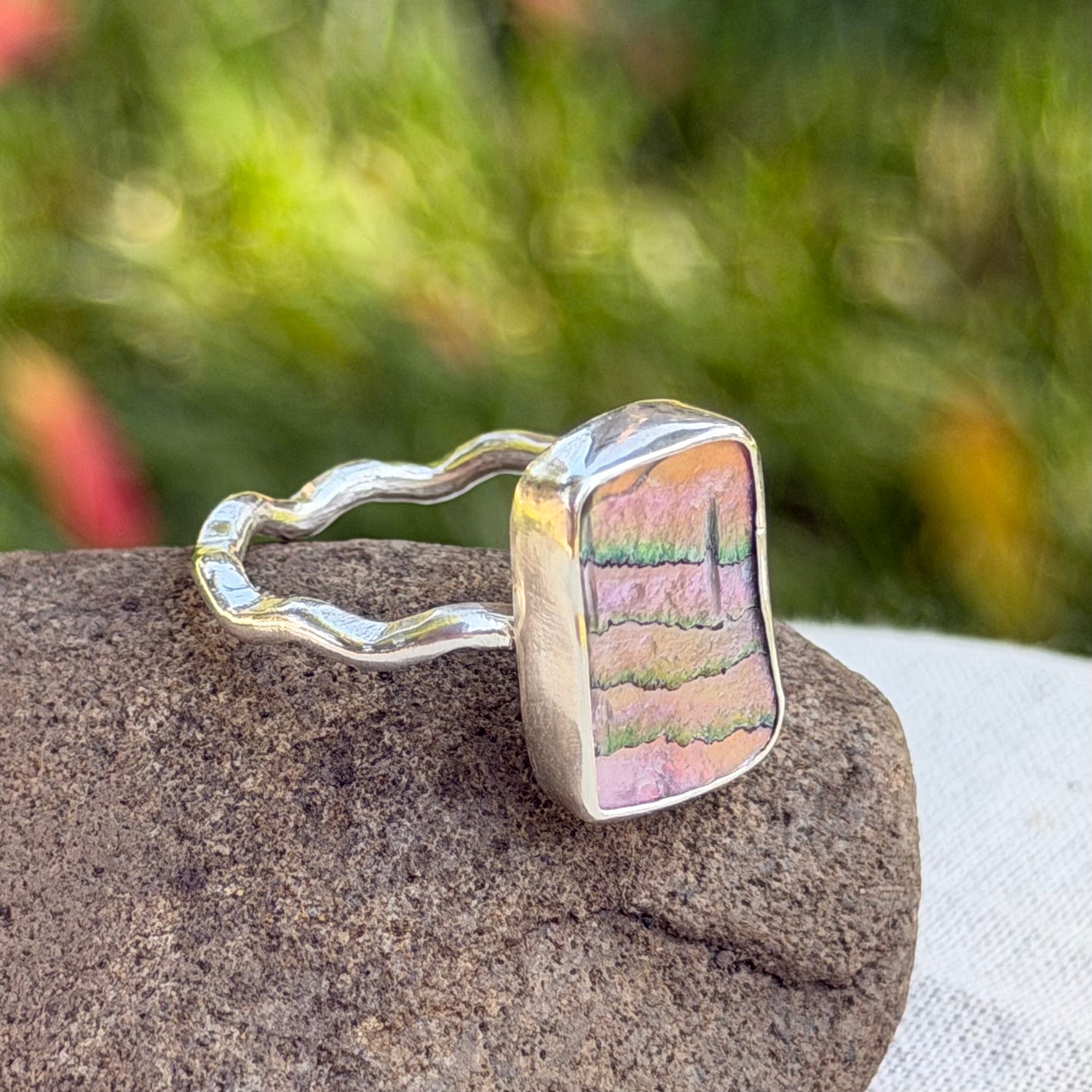 Abalone ring size 8.5
