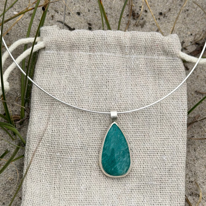 Amazonite choker