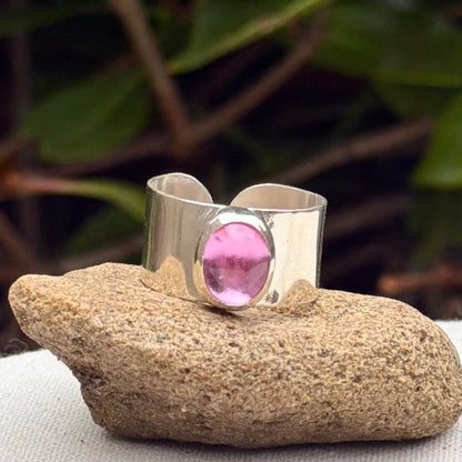 Prism IX- Pink Sapphire ring