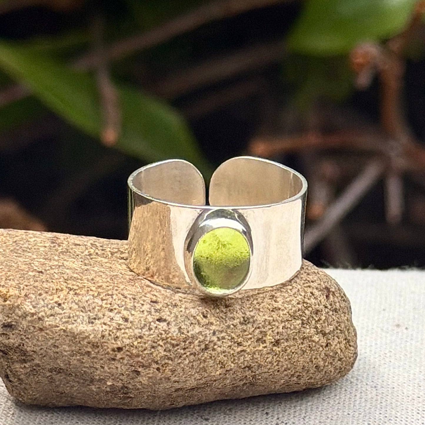 Prism X- Lemon Quartz ring