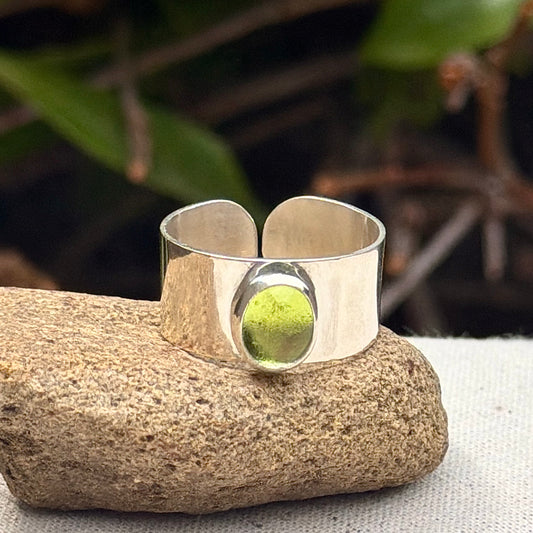 Prism X- Lemon Quartz ring