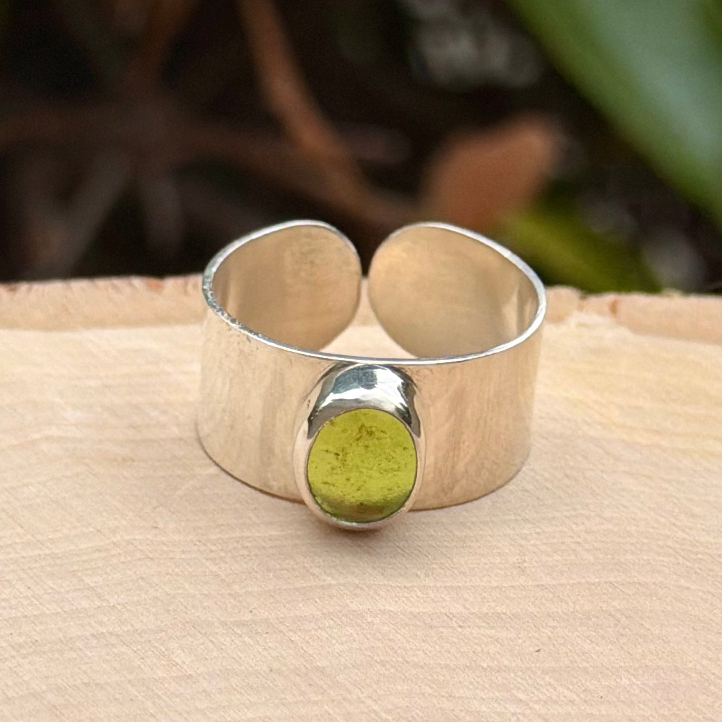 Prism X- Lemon Quartz ring
