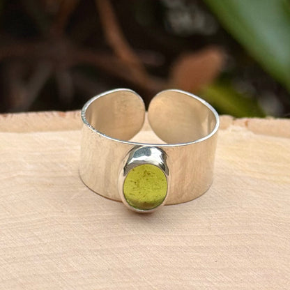 Prism X- Lemon Quartz ring
